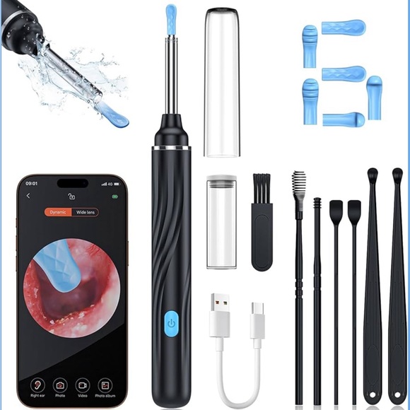 Other - NWT Wireless Ear Cleaning tool with Camera - Black